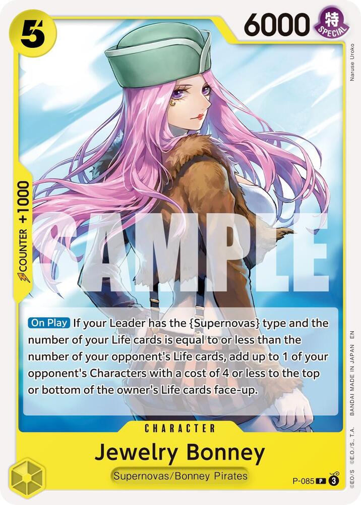 Jewelry Bonney - P-085 (Reprint) - Premium Booster -The Best- Vol. 2 (PRB-02)